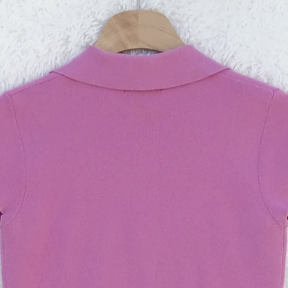 Express Women’s Size M Short Sleeve Knit Top - Picture 8 of 11